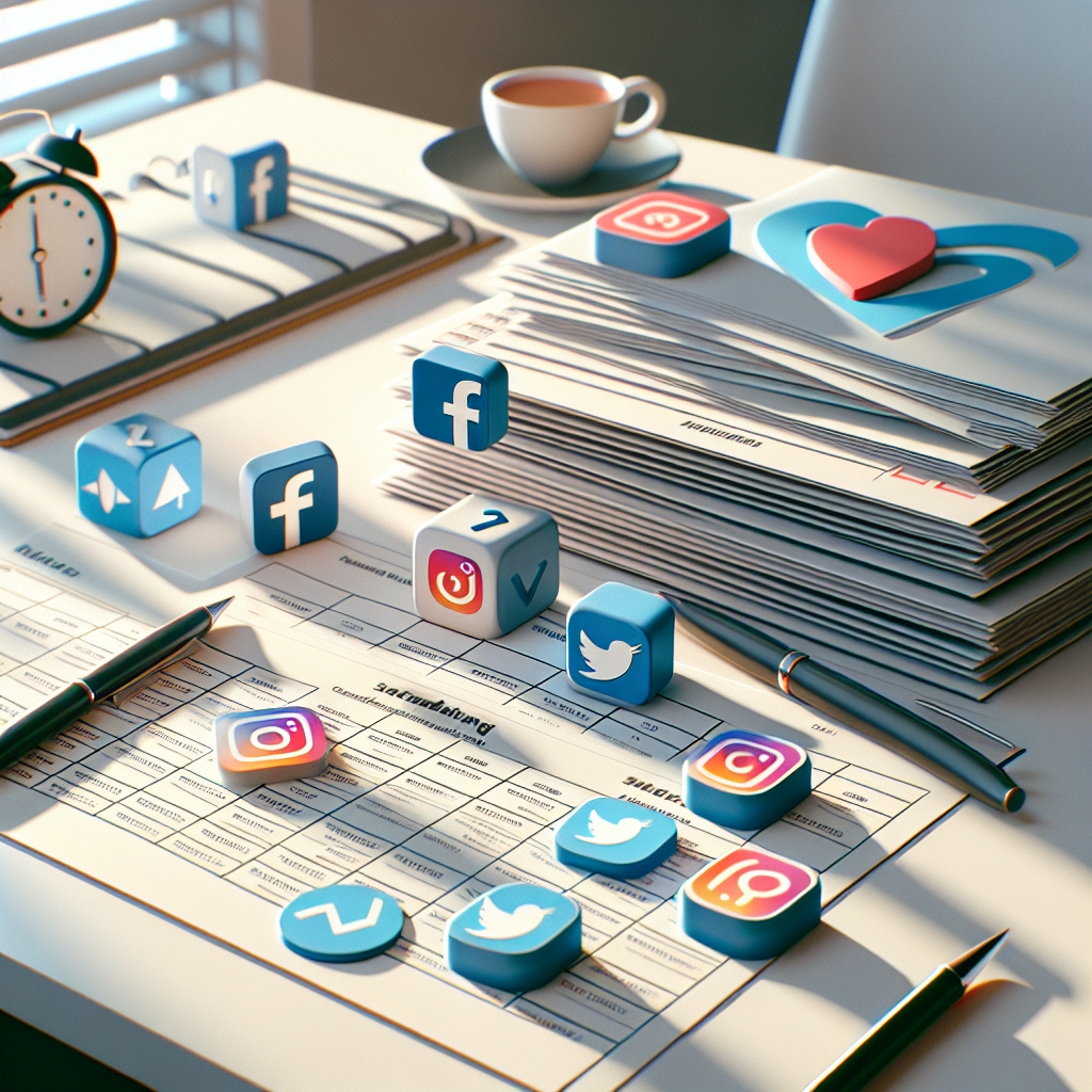 Schedulazione e gestione dei contenuti social