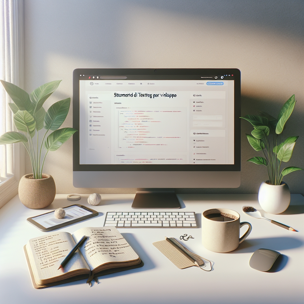 Strumenti di Testing per Sviluppo Web