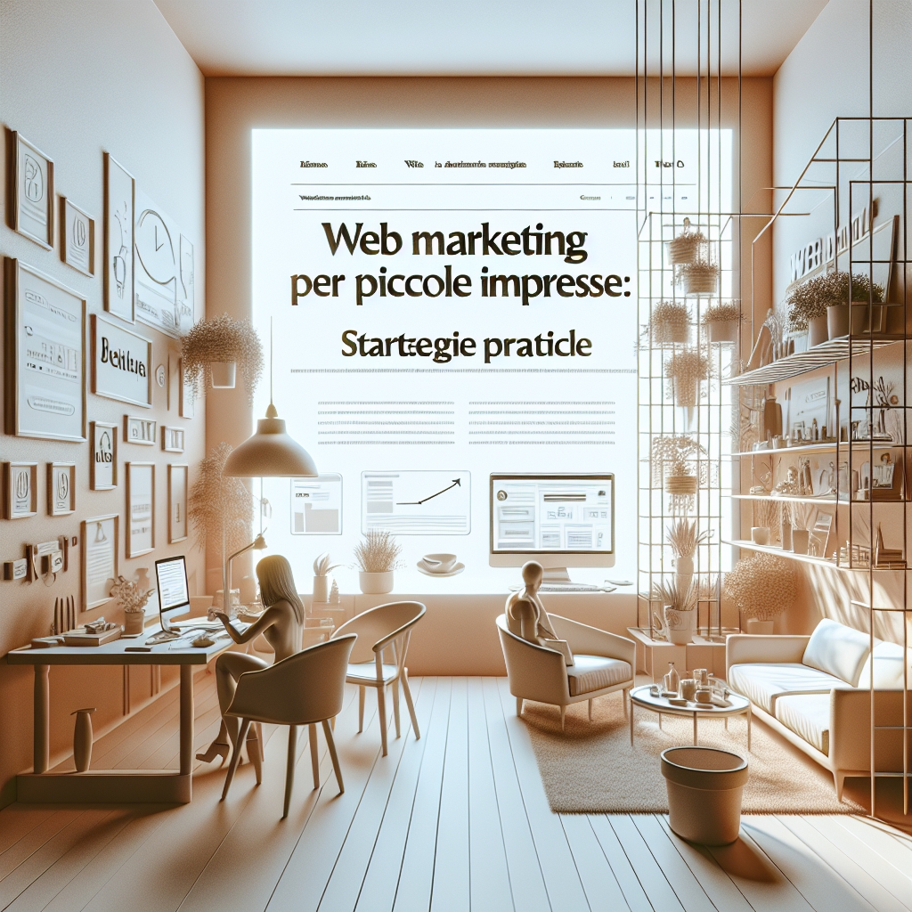 Web marketing per piccole imprese: startegie pratiche